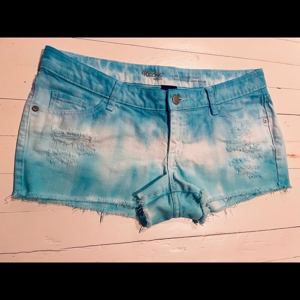 Mossimo Ice Dyed Denim Shorts